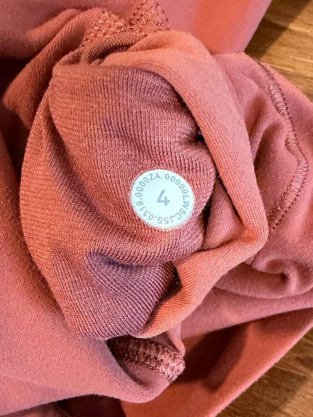 Lululemon Align High Rise 25” Orange/Rust Yoga Pants Leggings Size 4